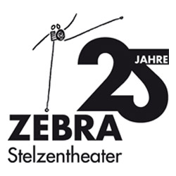Zebra Stelzen